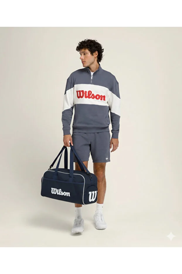 Lacivert Spor Çantası 40 Litre Seyahat Çantası El Valizi